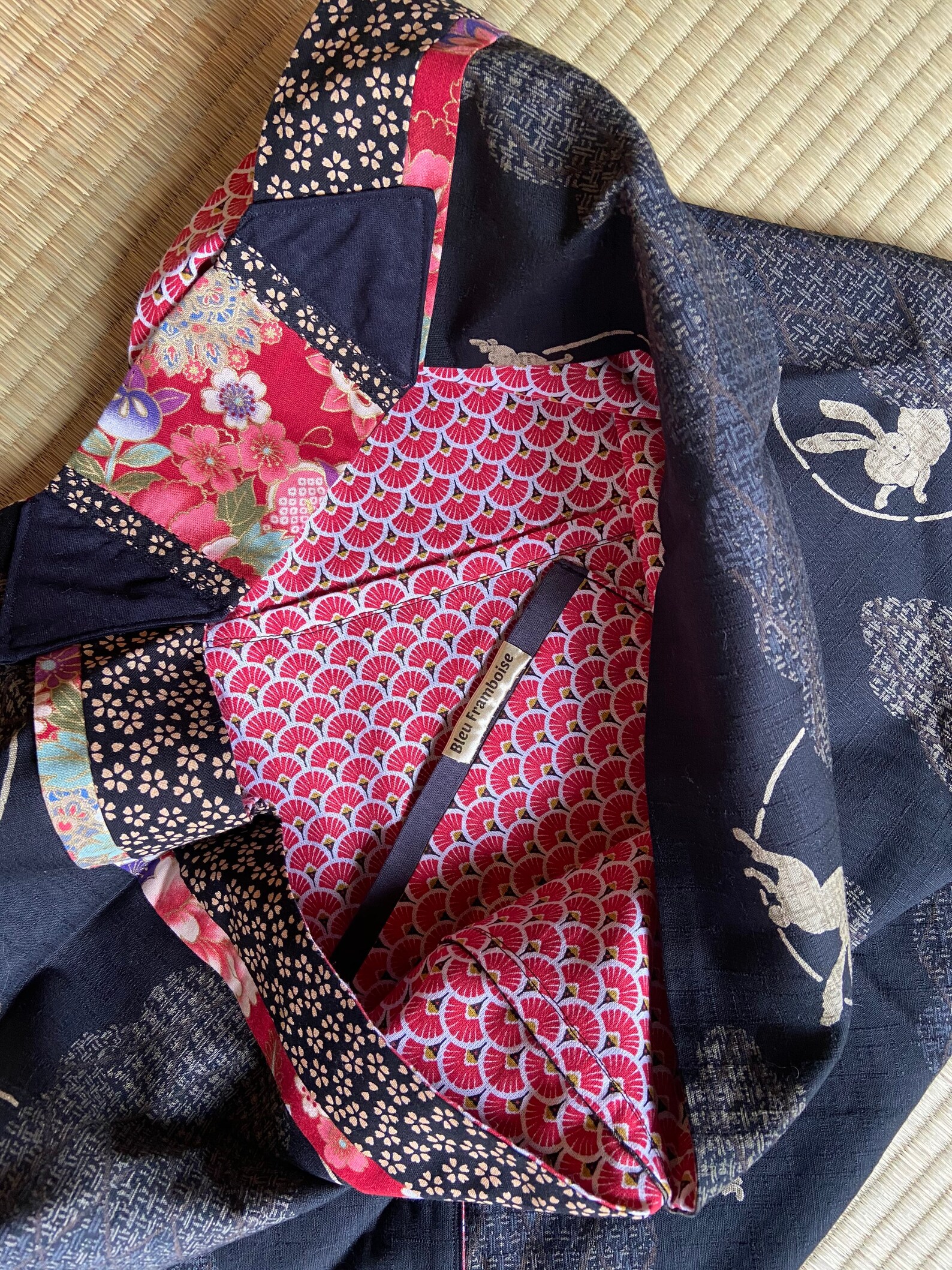 Japanese Azuma bag Origami bag bag Japanese fabric rabbit Etsy