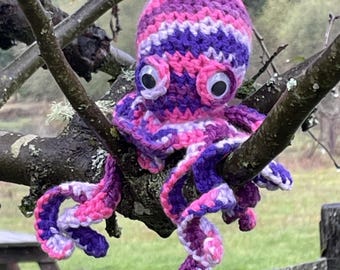 Crochet Octopus Pattern, PDF Digital Download
