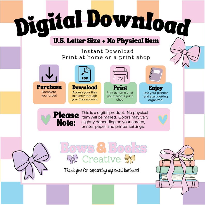 2026-2027 Teacher Planner – Pastel Design, Cut-page (PDF Download) - Etsy