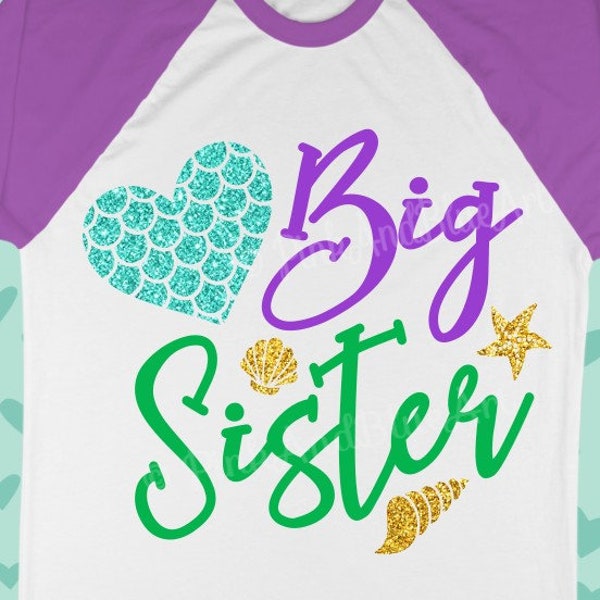 Big Sister Iron On - Etsy