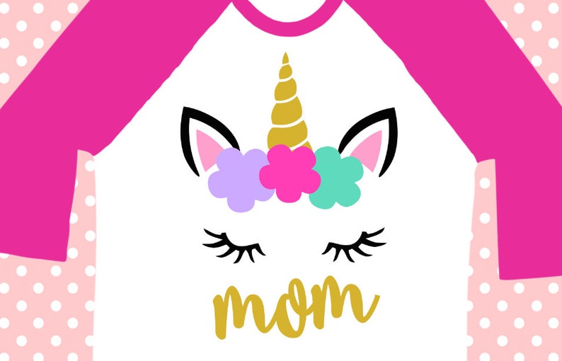 Download Mom svg Unicorn svg Birthday svg Mommy shirt design | Etsy