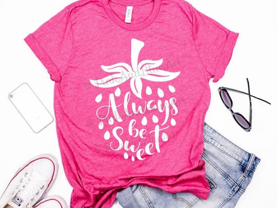Download Summer Svg Strawberry Svg Cute Svg Mom Svg Little Girl Etsy