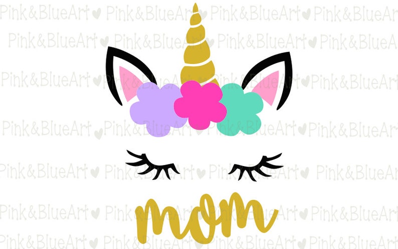 Download Mom svg Unicorn svg Birthday svg Mommy shirt design | Etsy