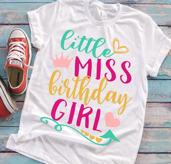 Download Birthday girl svg Little miss svg Sister svg Girl svg | Etsy