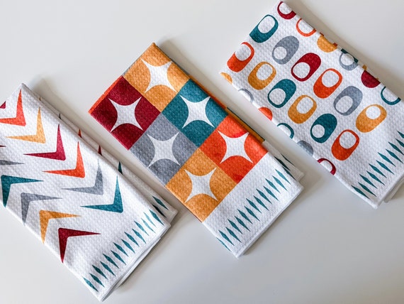 Mid century hand towels best sale