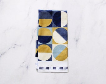 Cool Geo Colorblock - Kitchen Towel Tea Towel - 16''x24''