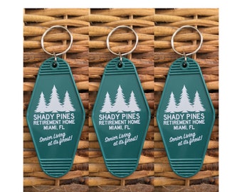 Shady Pines-sleutelhanger, set van 3