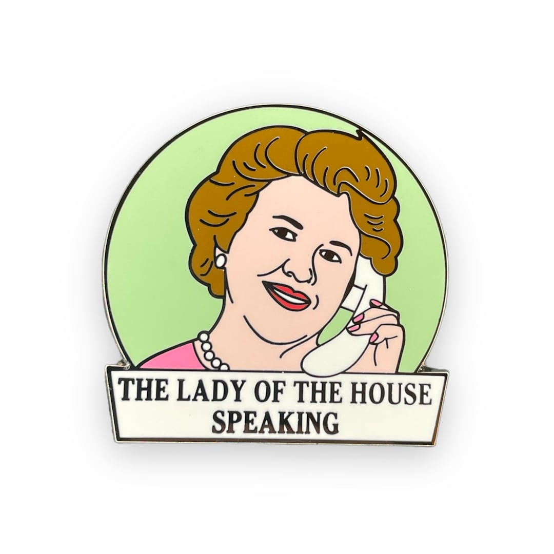 Hyacinth Bucket Inspired Enamel Pin Inspired by Keeping up Appearances
