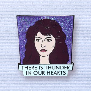 Kate Bush Inspired Enamel Pin