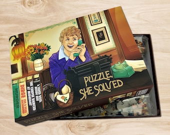 Puzzle She Solved Jigsaw Puzzle