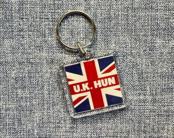 UK Hun Keyring | Keychain