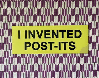 Ho inventato gli adesivi per paraurti Post-It