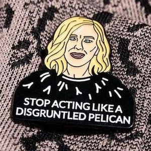 Moira Rose Inspired Enamel Pin | Pin Badge