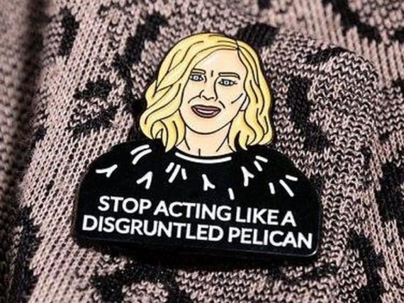 Moira Rose Inspired Enamel Pin | Pin Badge
