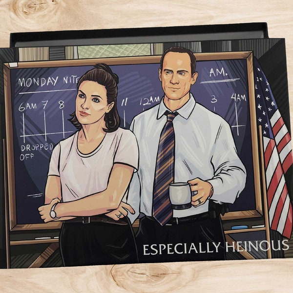 Especially Heinous Jigsaw Puzzle | Law & Order Inspired  Puzzle