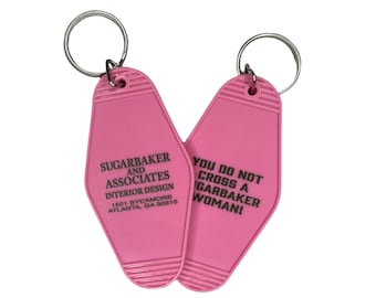 Sugarbaker and Associates Themed Key Tag