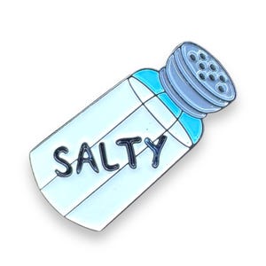 Salty Enamel Pin | Lapel Pins