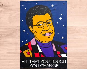 Octavia Butler Inspired Tea Towel