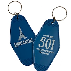 Ringarde Key Tag | Paris Themed Keychain