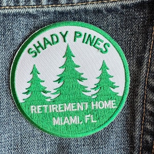 Shady Pines Iron-on Patch