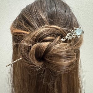 Blue Star Hair Pin