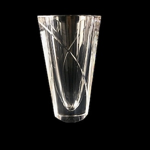 Orrefors 4776 22 Marin Swirl Vase by Jan Johansson With Original Sticker