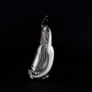 Murano Mezza Filigrana Striped Cockatoo Figurine