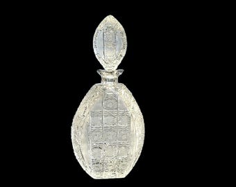 Bohemia Queen Lace Crystal Whiskey/Cognac Decanter