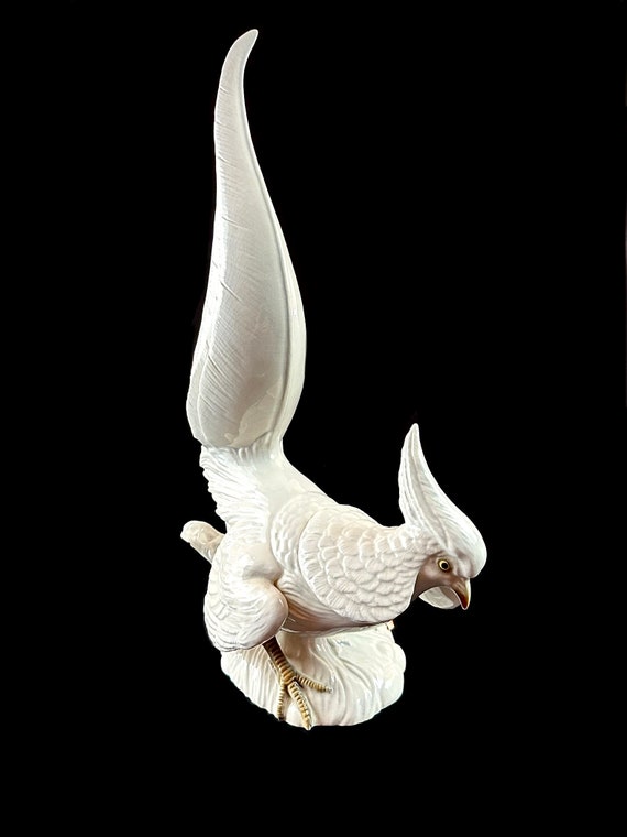 Ball Brothers Art Ware White Pheasant - Etsy