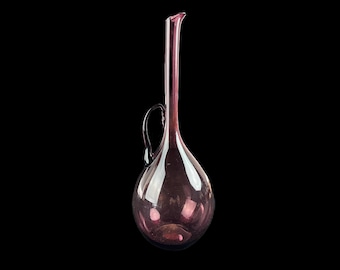 Blenko Winslow Anderson 968 Amethyst Chianti Decanter