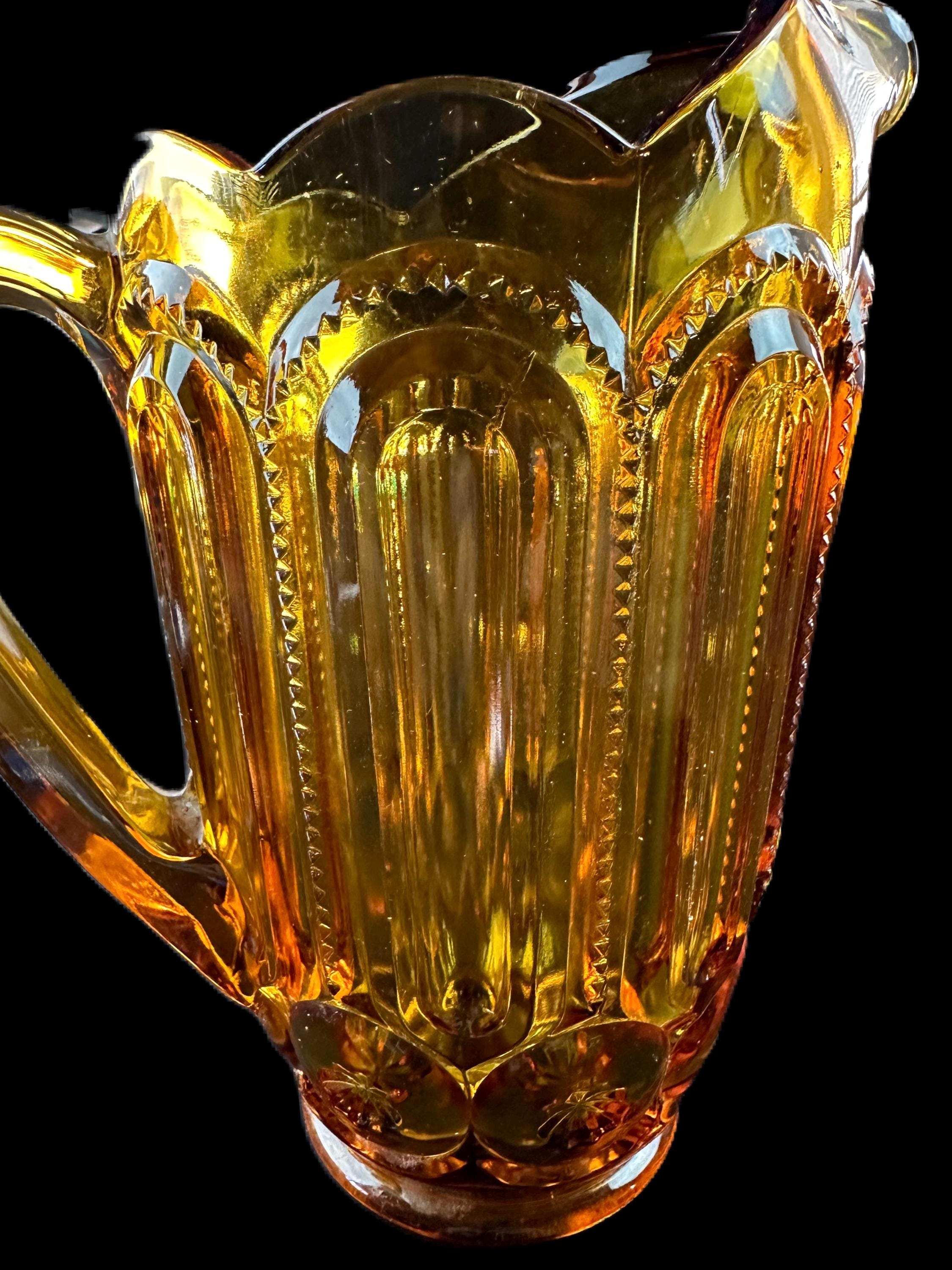 バーベキュー・調理用品 Vintage Amber Moon and Stars Goblets バーベキュー・調理用品 Vintage Amber Moon and Stars Goblets