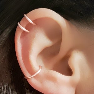 Ear Wrap, Ear Cuffs, Ear Cuff No Piercing, Ear Cuff, Fake Piercing, Silver Ear Cuff, Rose Gold Ear Cuff, Fake Helix Piercing, Body Jewelry