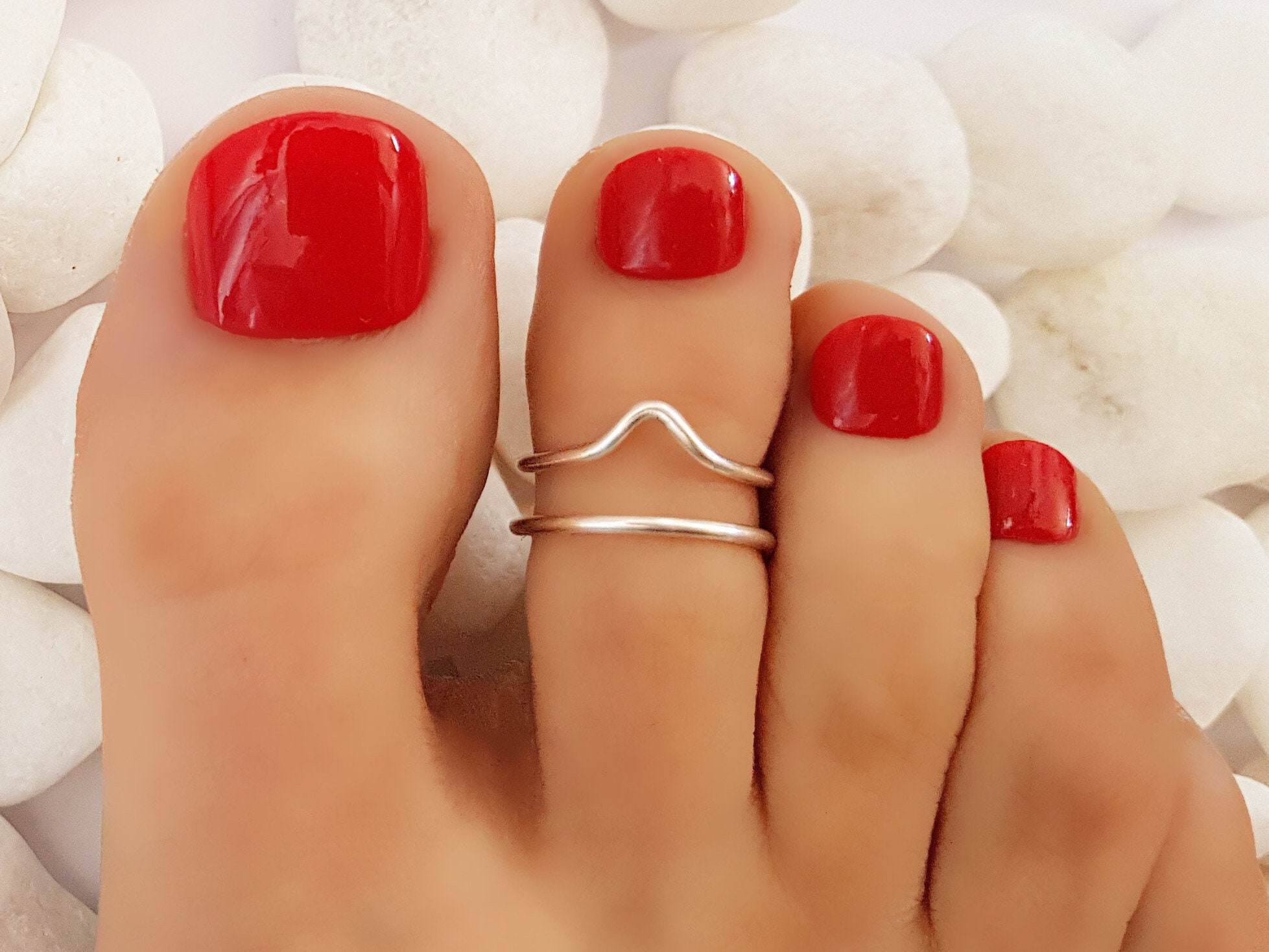 Toe Ring Foot Women Jewelry | Foot Ring Jewelry Vintage | Adjustable Toe  Ring Set - Hot - Aliexpress