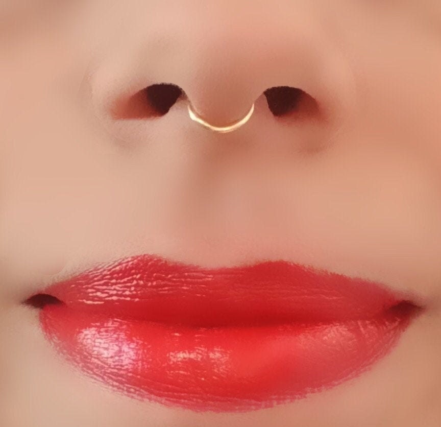 Fake Septum Ring Septum Ring Fake Nose Ring Fake Septum Etsy