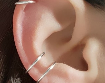 Set Di 25 Orecchini A Polsino Per Donna - Ear Cuff In Argento E Oro Rosa Con Cuori, Fiori E Serpenti - Non Piercing, Regolabili, Finti Piercing Alla Cartilagine - MILACOLATO - 3