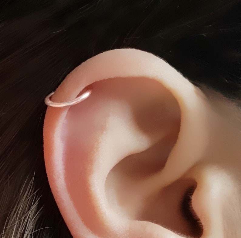 Upper Cartilage Earring Conch Hoop Ear Cuff Ear Cuff No | Etsy