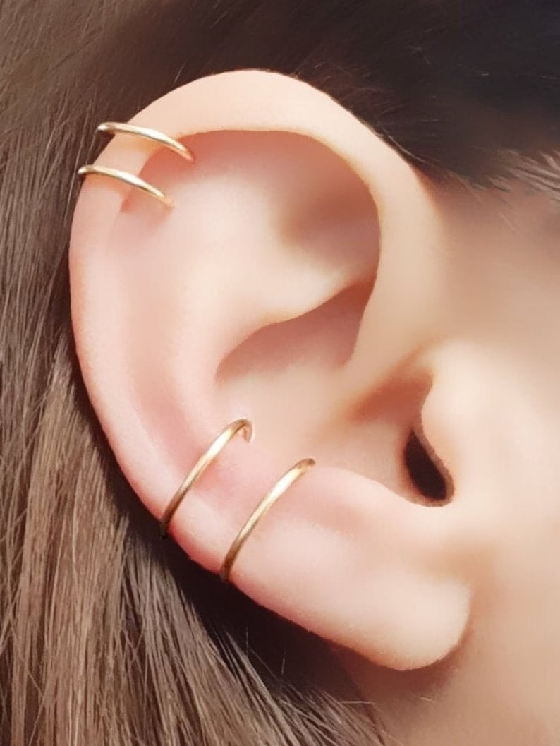 Ear Cuffs No Piercing Ear Cuffs Ear Wrap Silver Ear Cuff Etsy