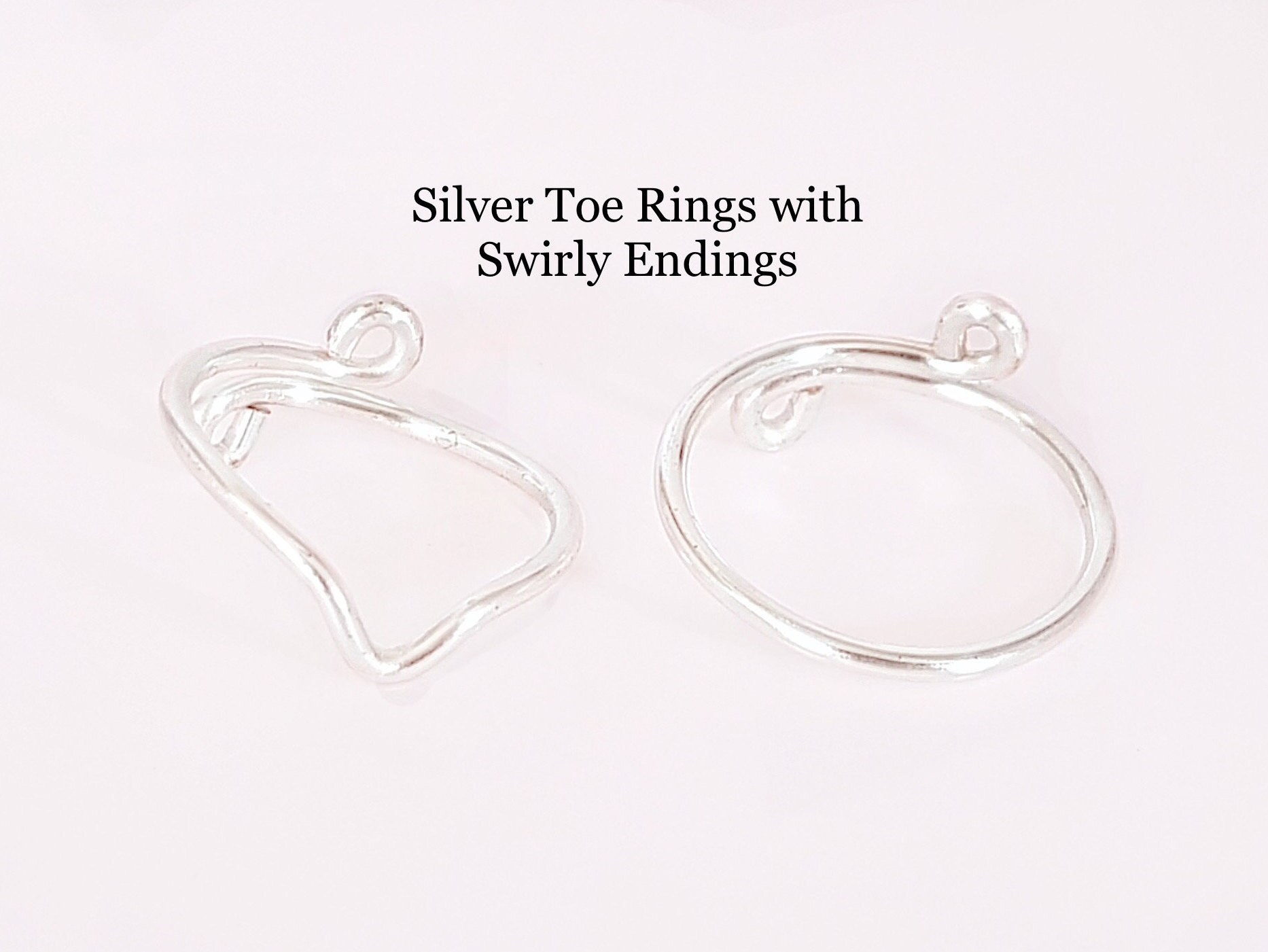 Toe Rings Chevron Ring Silver Toe Ring Midi Ring Rose Gold Etsy