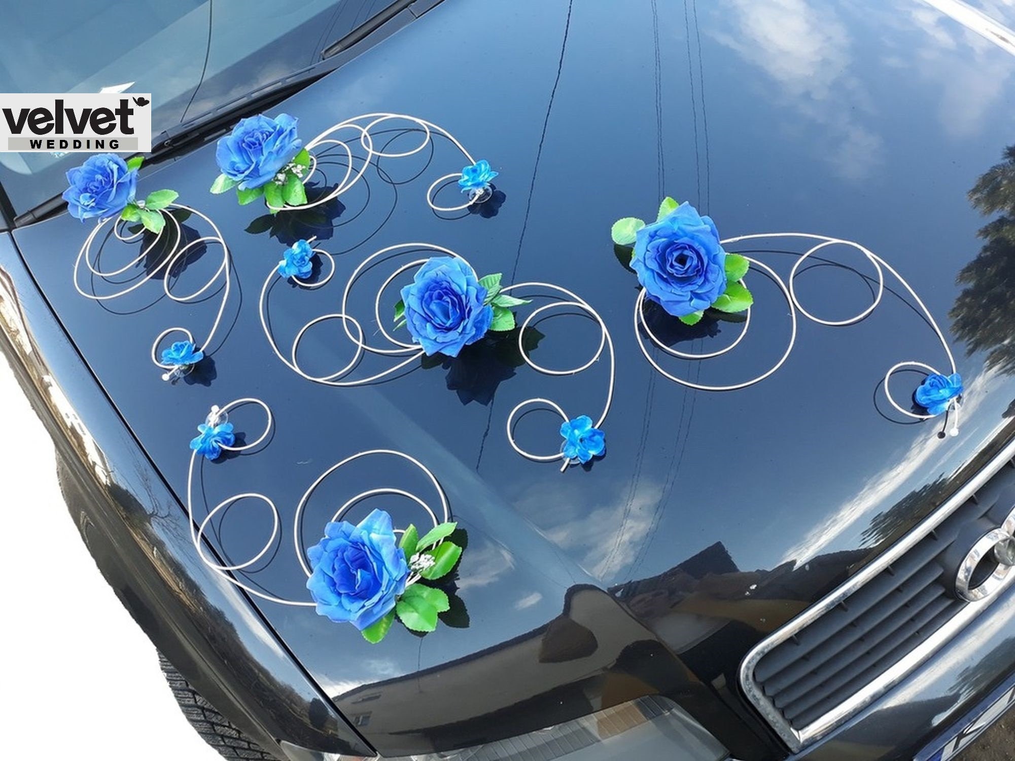Wedding Car Decorations Kit Flower Decor Weding Fair Artificial