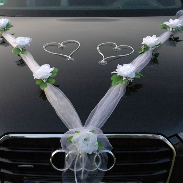 Wedding Car Decorations - Etsy
