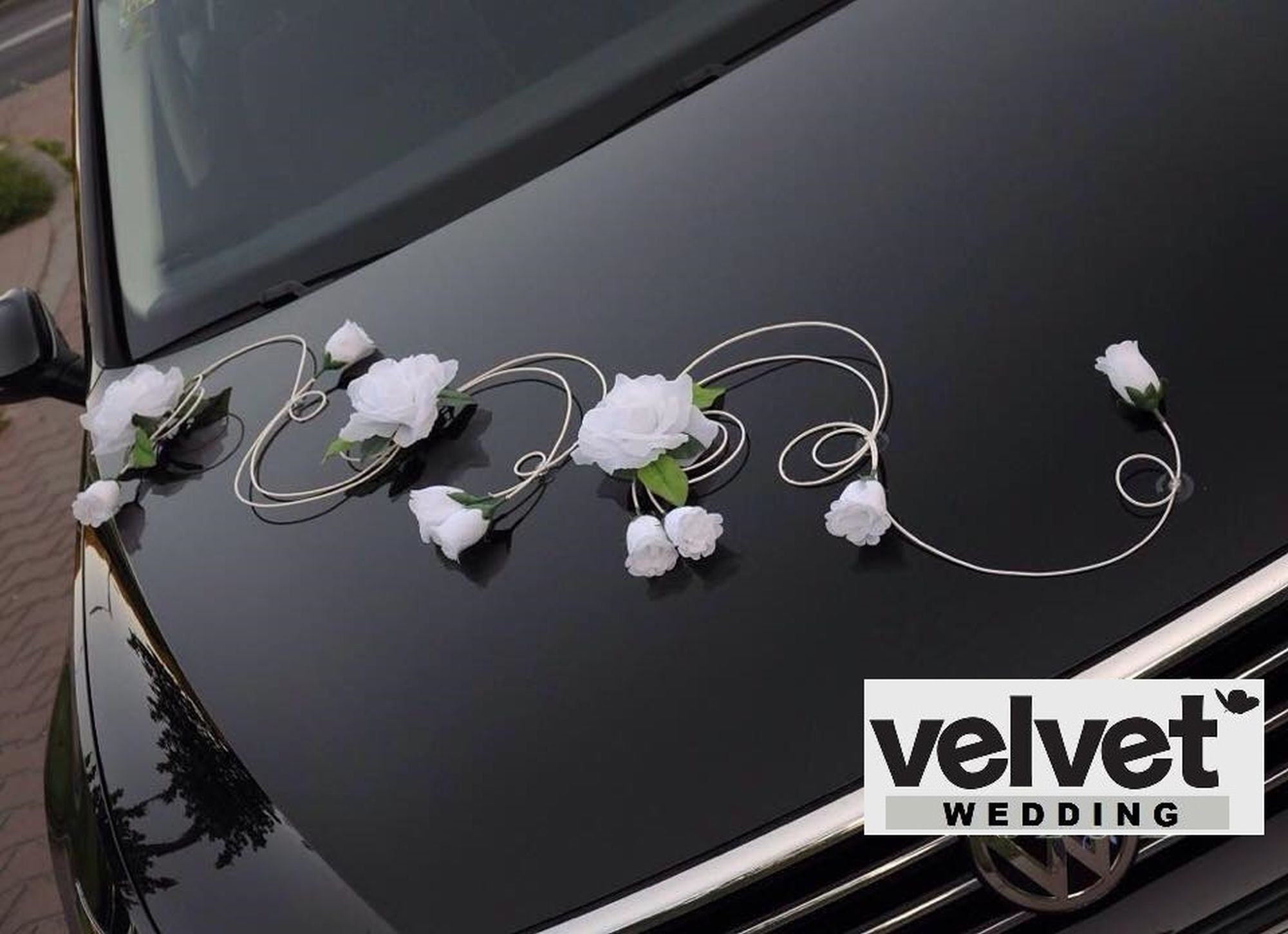 Wedding Car Decorations Wedding Car Kit Unique Flower Decor Wedding