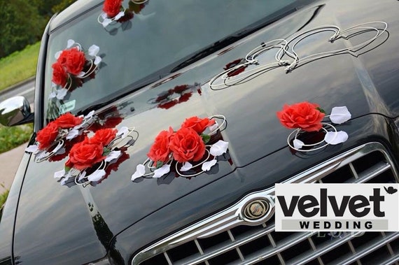 Wedding Car Decorations Wedding Car Kit Unique Flower Decor Wedding Fair  Event Car Decoration 