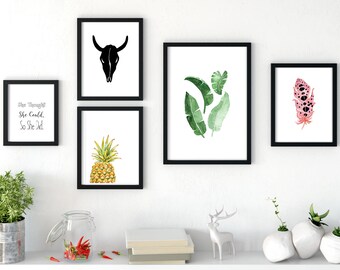 gallery wall print etsy