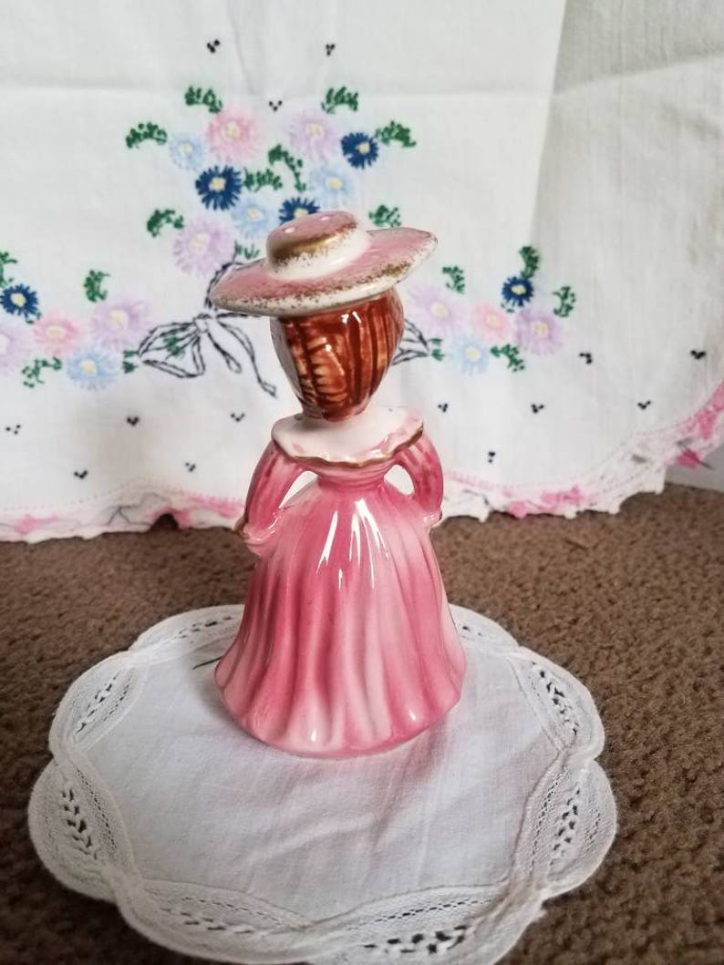 Vintage Kreiss Napkin Lady With Salt Shaker Girl in Great Etsy