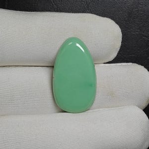 Dazzling Variscite Cabochon Gemstone Flat Back Loose Gemstone Variscite 18 Ct 28X16X5 MM