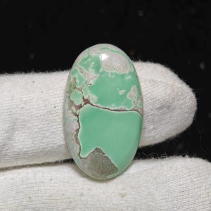 Natural Variscite Cabochon Variscite Gemstone Dazzling Variscite Cabochon Gemstone Flat Back Loose Variscite 43 Ct 38X23X6 MM