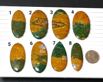 Natural Ocean Jasper Cabochon Loose Gemstone For Making Jewelry Jasper Stone