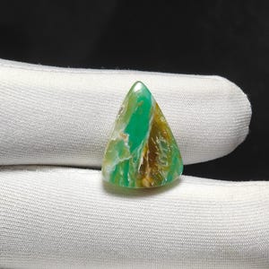 Presente de Natal Opala azul andina natural Cabochão, Opala peruana, Opala peruana, Opala peruana para fazer joias 6 Ct. 19X14X4 MM