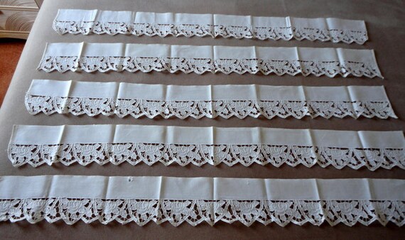 Hand embroidered borders