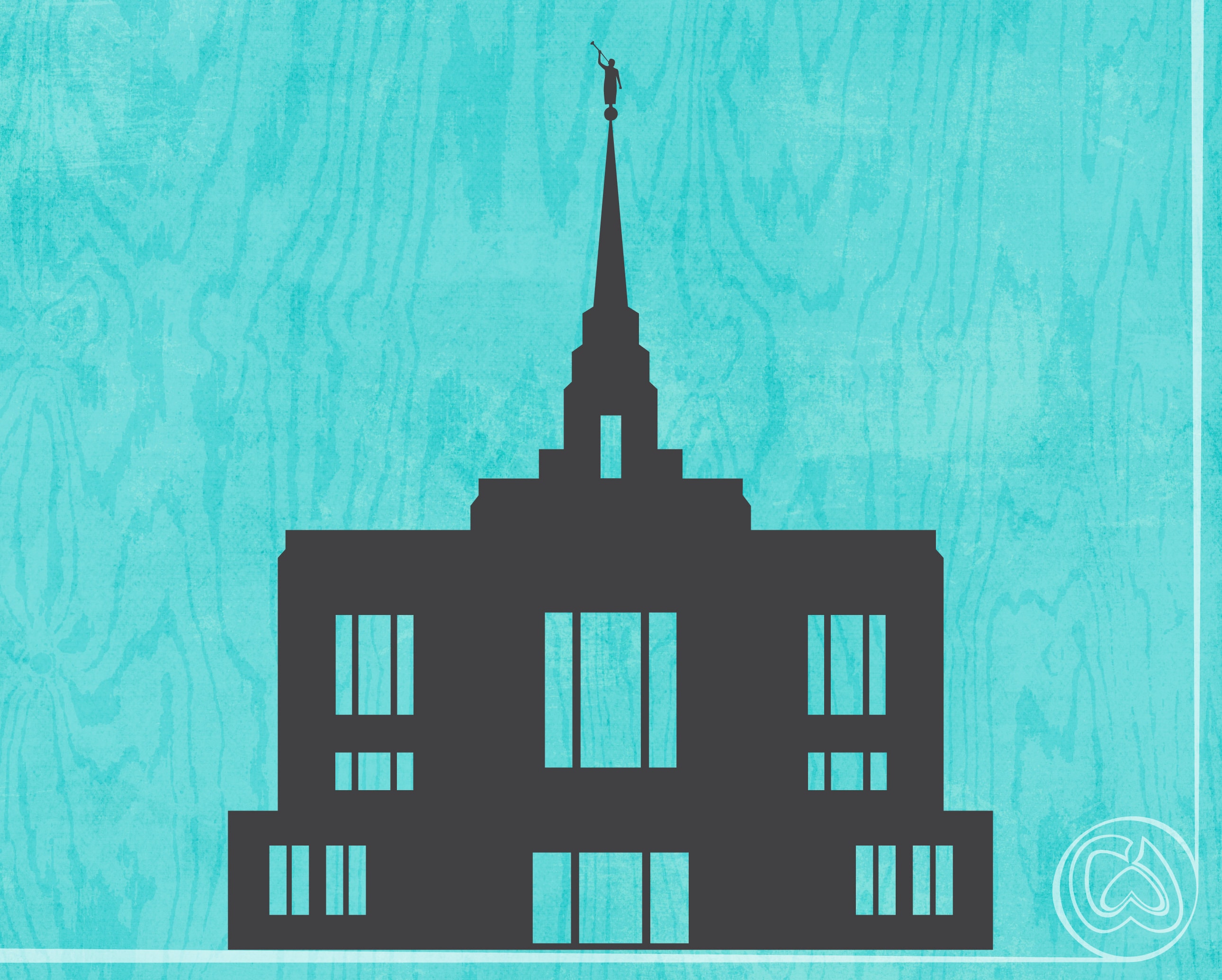 Ogden, Utah LDS Temple Silhouette Ogden Temple Cut File Ogden Temple